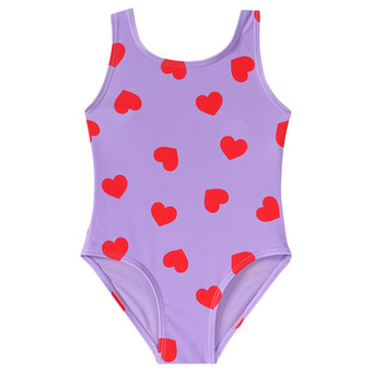 Baby Badeanzug mit Herz-Allover