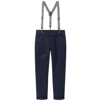 Jungen Chinohose mit Hosenträgern