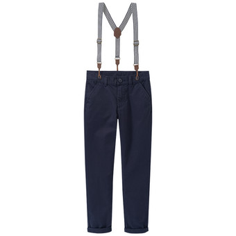 Jungen Chinohose mit Hosenträgern