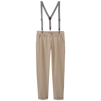Jungen Chinohose mit Hosenträgern