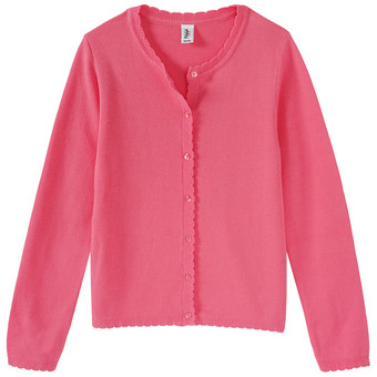 Mädchen Cardigan mit Knopfleiste