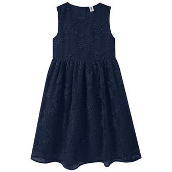 Mädchen Kleid mit Stickereien