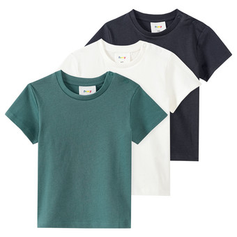 3 Baby T-Shirts im Basic-Look