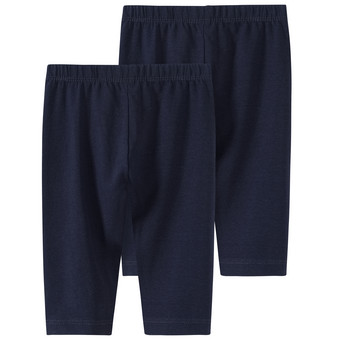 2 Baby Capri-Leggings im Basic-Look