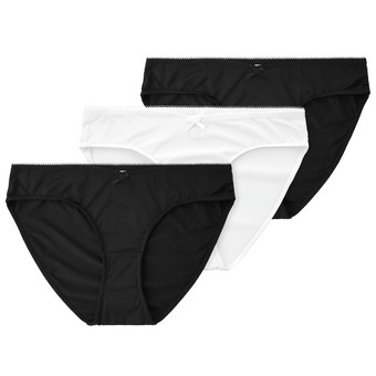 3 Damen Umstands-Slips  mit Spitze