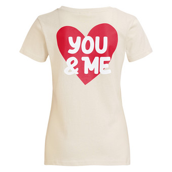 Damen T-Shirt mit Message-Print