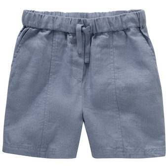 Mädchen Leinen-Shorts mit Tunnelzug