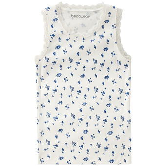 Mädchen Top mit Spitze