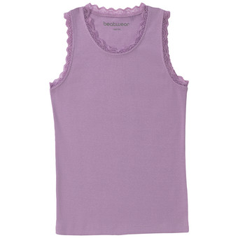 Mädchen Top mit Spitze