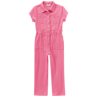 Mädchen Musselin-Jumpsuit aus Bio-Baumwolle