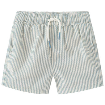 Baby Badeshorts mit Seersucker-Streifen