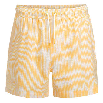 Jungen Badeshorts mit Seersucker-Streifen