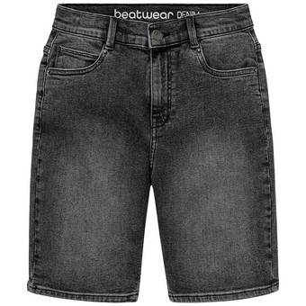 Jungen Jeansshorts mit verstellbarem Bund