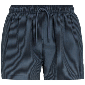 Herren Badeshorts in Seersucker-Struktur