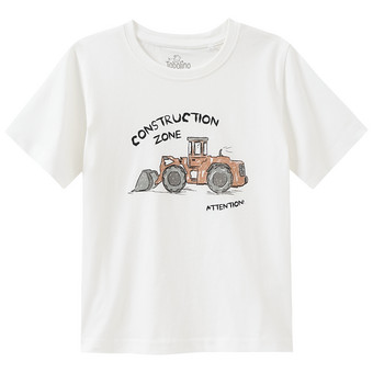 Jungen T-Shirt mit Fahrzeug-Motiv
