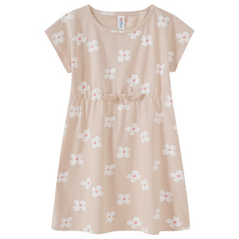 Mädchen Kleid mit Blumen-Print