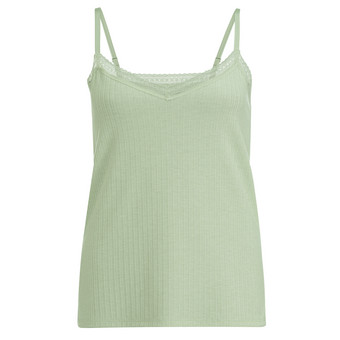 Damen Schlaftop mit Ajour-Muster