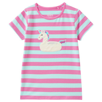 Mädchen T-Shirt mit Streifen