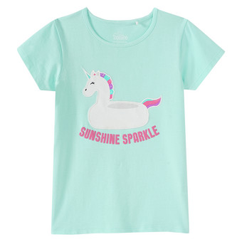 Mädchen T-Shirt mit Applikation