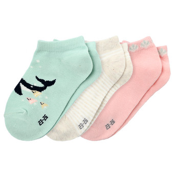 3 Paar Mädchen Sneaker-Socken im Set