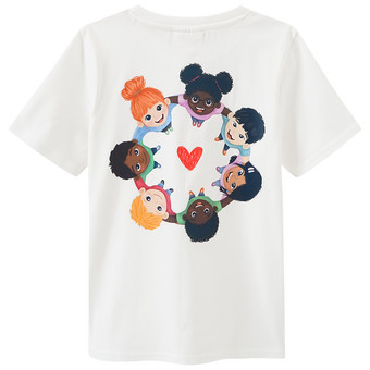 Kinder T-Shirt mit Message-Print