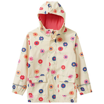 Mädchen Regenjacke mit Beschichtung