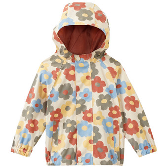 Baby Regenjacke mit Blumen