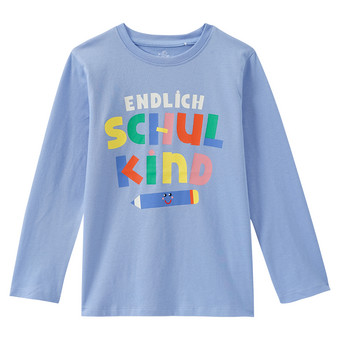 Kinder Langarmshirt zur Einschulung