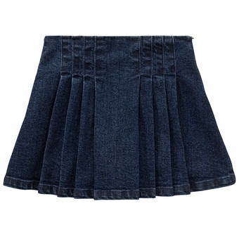 Mädchen Jeansrock in Denim-Optik