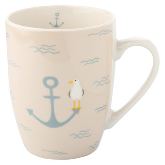 Tasse mit maritimem Motiv