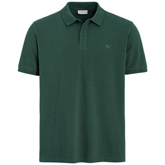 Herren Poloshirt unifarben