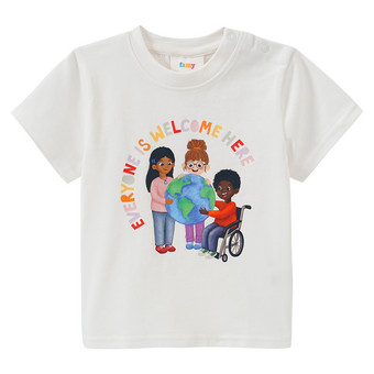 Baby T-Shirt mit Message-Print