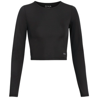 Damen Sport-Langarmshirt unifarben