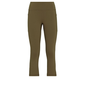 Damen Sport Capri-Leggings mit Taschen