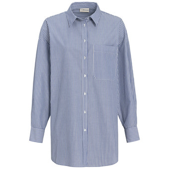 Damen Bluse in Hemd-Optik