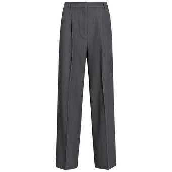 Damen Straight-Hose mit Bundfalte