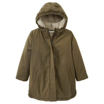 Mädchen Parka mit Plüschfutter