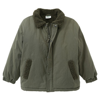 Jungen Winterjacke mit Plüschfutter