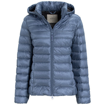 Damen Soft-Daunenjacke mit Kapuze