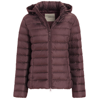 Damen Soft-Daunenjacke mit Kapuze