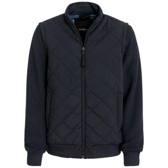 Herren Steppjacke mit Strickärmeln