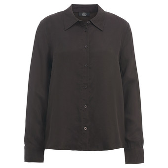 Damen Bluse in glänzender Optik