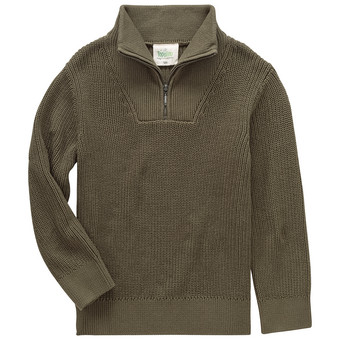 Jungen Stricktroyer aus Bio-Baumwolle