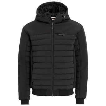 Herren Steppjacke mit Softshell-Ärmeln
