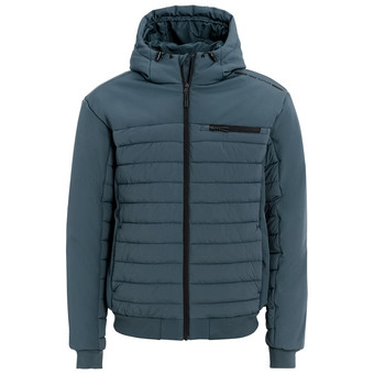 Herren Steppjacke mit Softshell-Ärmeln