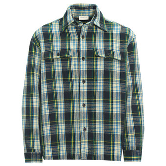 Herren Overshirt im Karo-Design
