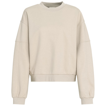 Damen Sweatshirt unifarben
