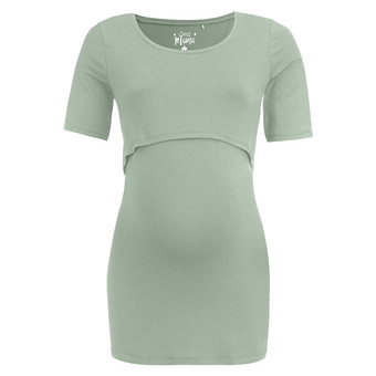 Damen Umstands-T-Shirt mit Stillfunktion