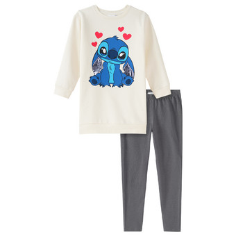 Disney Stitch-set met sweatjurk en legging