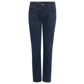 Herren Regular-Jeans mit Used-Waschung